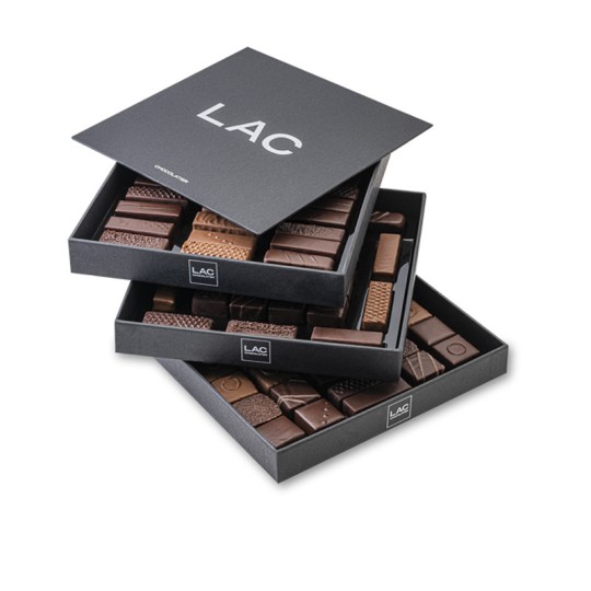 Coffret chocolats 3 étages